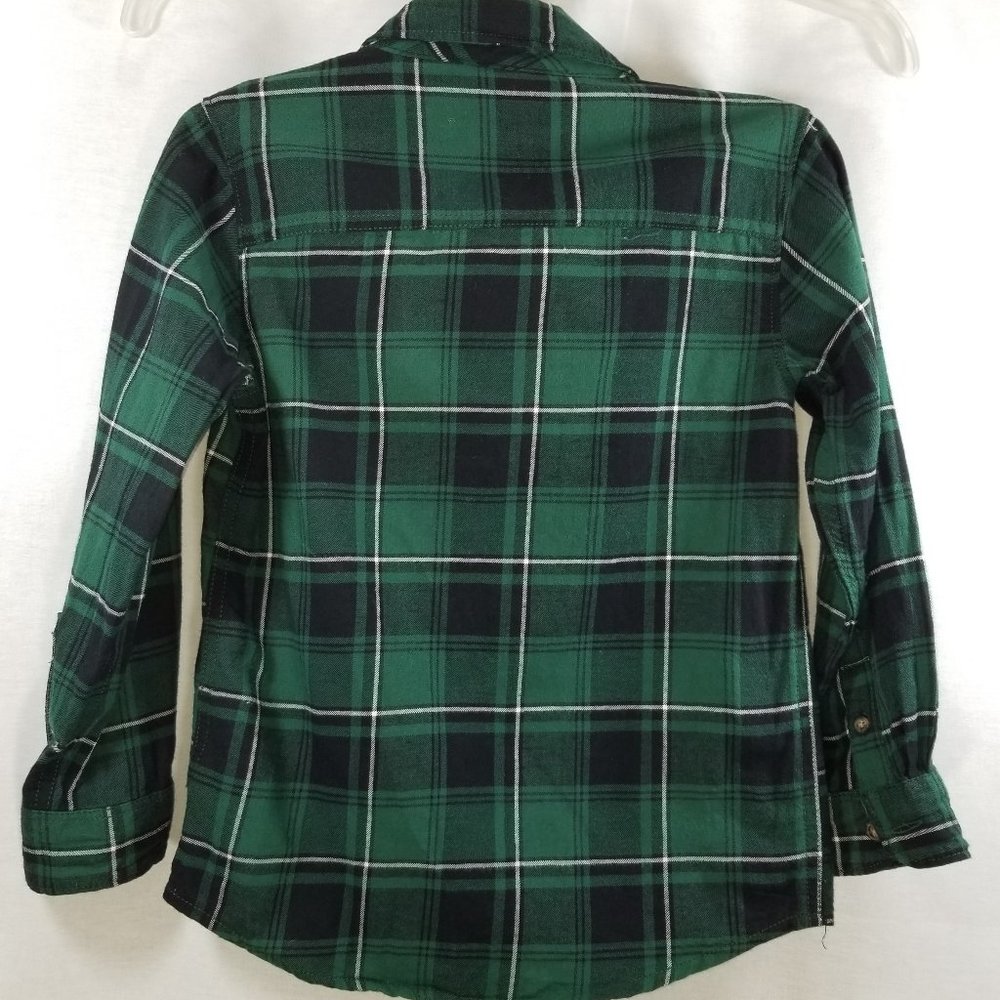 CARTER'S Button Front Shirt Boys Clothes Cotton - Picture 5 of 14